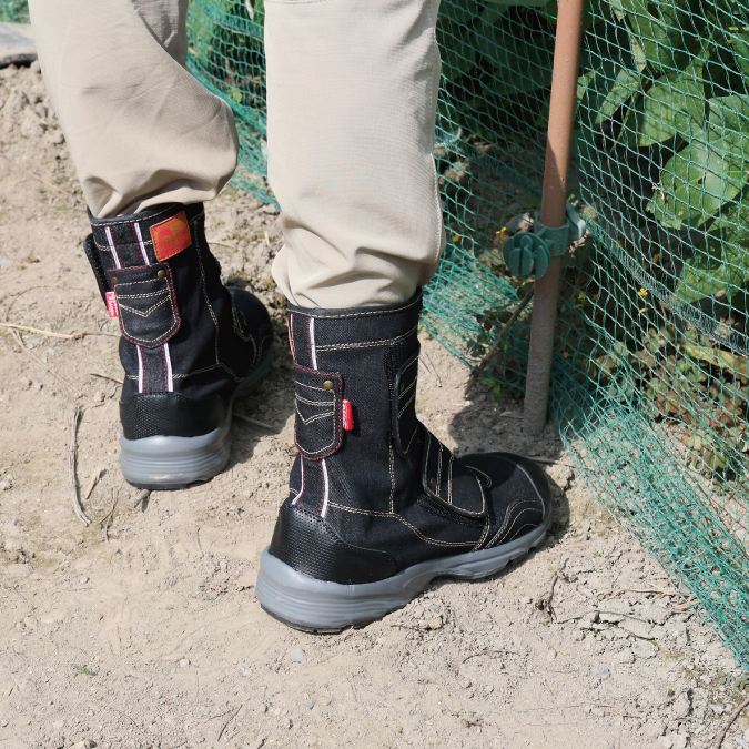 阪神素地 CF-402 胴付長靴 先丸 27 阪神素地　CF-402 胴付長靴 先丸 27cm | 釣具のFTO